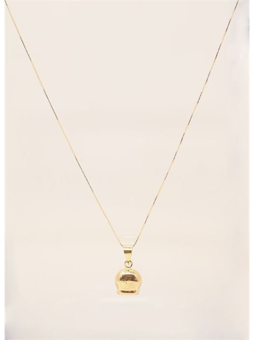 yellow gold necklace Capri Bell | VENEZIANAOROOROGIALLO